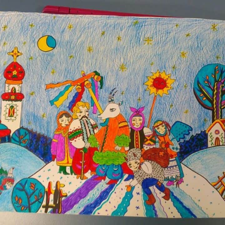 Sofia’s initiative: Ukrainian Christmas Party in Social Center