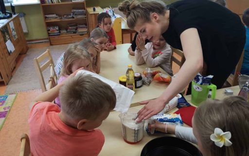 Volunteer Anne-Stine made an initiative project in her kindergarten and wrote a blog post about it