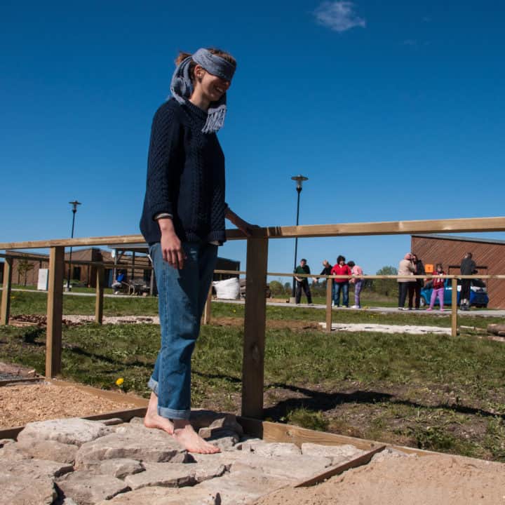 EVS volunteer Anne: Expanding the senses with Barefoot Path